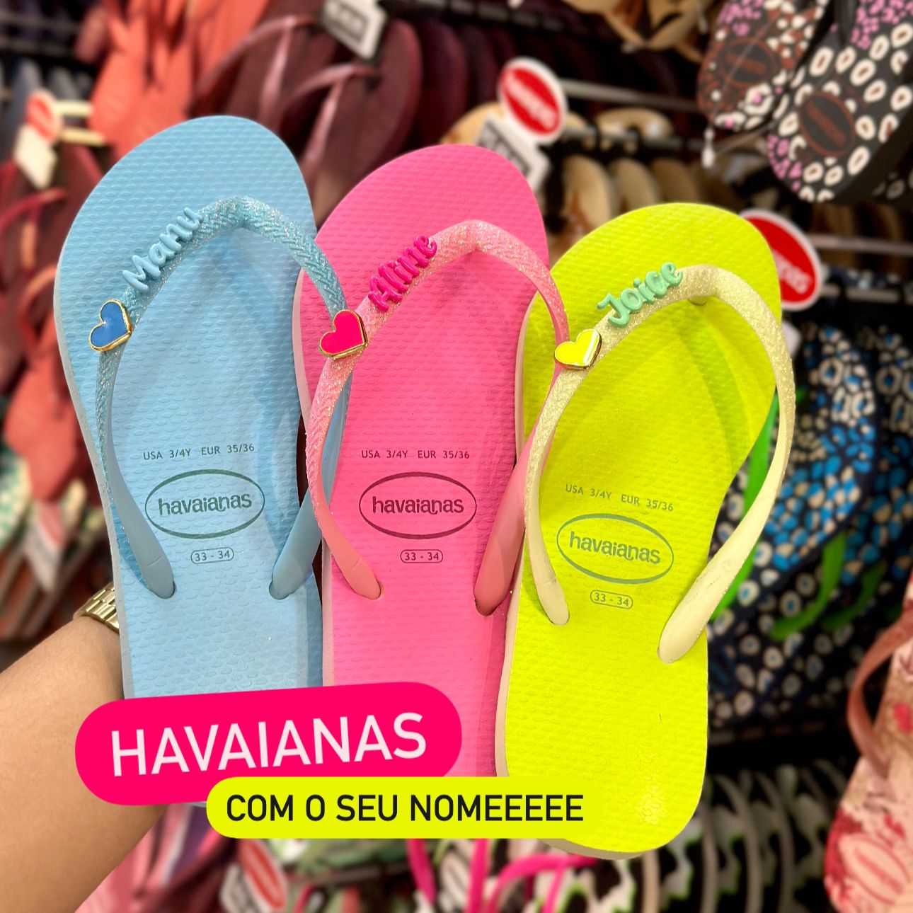 Personalize com seu Nome