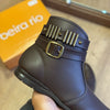 Bota Coturno Beira Rio Boho Chic Pinos Dourados