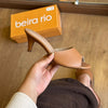 Sandália Mule Beira Rio Salto Fino Baixo 8308.1438