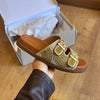 Sandália Arezzo Fivela Detalhes Brilhosos A131300005