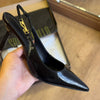 Scarpin Slingback Santa Lolla Verniz Salto Fino Médio 06D1.49EB.0202