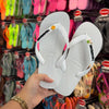 Havaianas Top +  Placa Logo + Pin Sol e Água de Coco