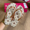Chinelo de Dedo Arezzo Estampado Z19026012