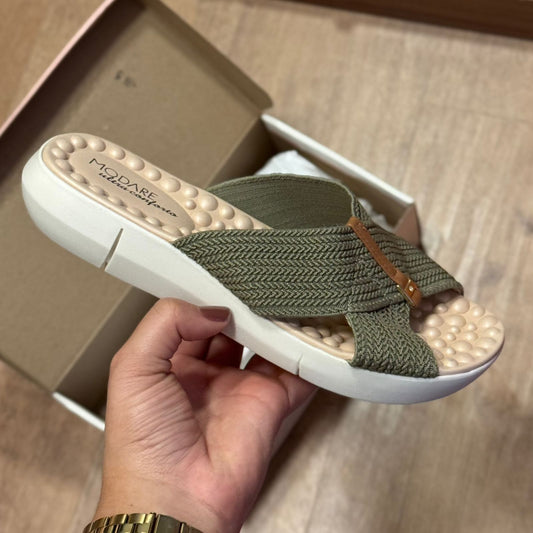 Sandália Modare em X Elástico Fléxivel 7142.101