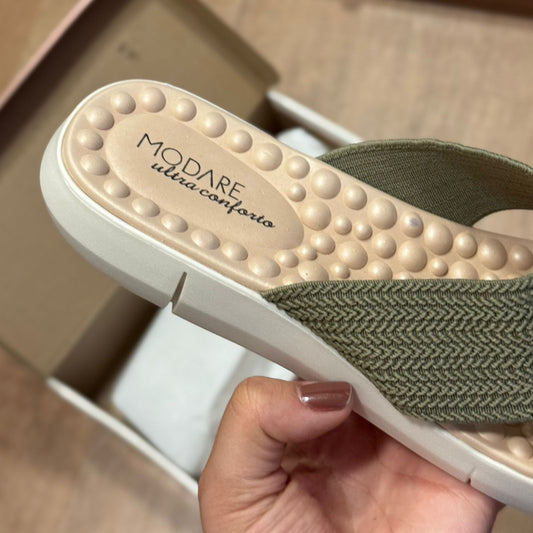 Sandália Modare em X Elástico Fléxivel 7142.101