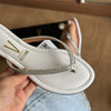Chinelo de Dedo Vizzano Tiras Em Strass 6371.300