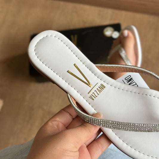 Chinelo de Dedo Vizzano Tiras Em Strass 6371.300