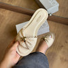 Sandália Rasteira Arezzo Detalhe de Brilho A135940006
