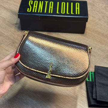 Bolsa Santa Lolla Baguete Alça De Ombro 0470.4EBC.037B