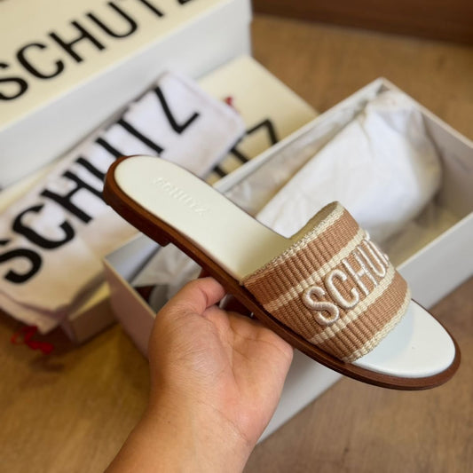 Sandália Schutz Rasteira Slide S216520104