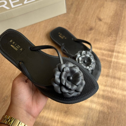 Chinelo de Dedo Arezzo Flor Flash Brizza Z190620023