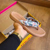Chinelo de Dedo Moleca Tira Estampada 5525.107