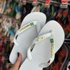 Havaianas Brasil + Placa Logo + Pin Menina e Cachorro