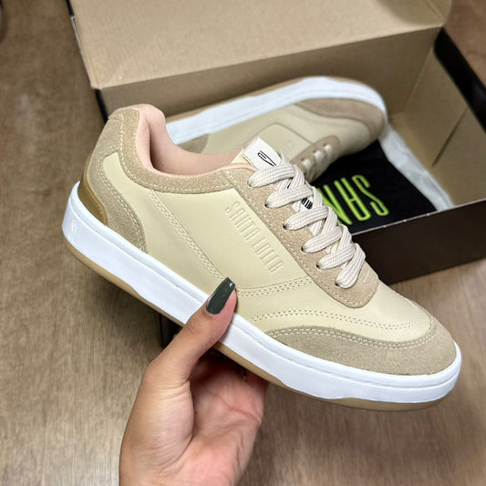 Tênis Santa Lolla Couro Camurça Conforto E Estilo 05F0.5239.035A