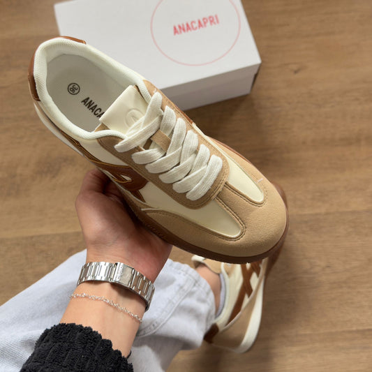 Tênis Ana Capri Couro Detalhe Lateral C307110001