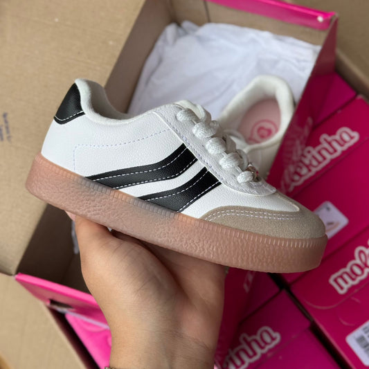 Tênis Molekinha Listras Laterais 2582.102