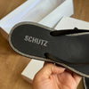 Chinelo Schutz Jelly Detalhe Dourado S225930001