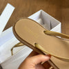 Chinelo Schutz Jelly Detalhe Dourado S225930001