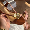 Sandália Arezzo Detalhe Floral A100551294000