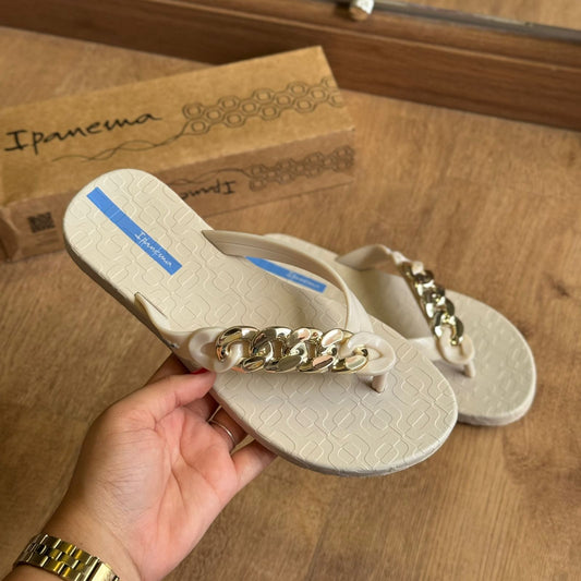 Chinelo De Dedo Ipanema Metal Glam