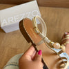 Sandália Arezzo Detalhes Na Tira A12962008