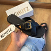 Sandália Schutz Rasteirinha Fivela S208890135