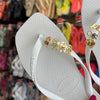 Havaianas Slim Square (Branco) + Pin Família