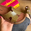 Papete Moleca Couro Croco 5500.100.31273