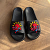Chinelo Slide Nuvem EVA + Charms Homem Aranha
