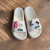Chinelo Slide Nuvem EVA + Charms Stitch