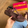 Sandália Moleca Detalhe Dourado 5489.125