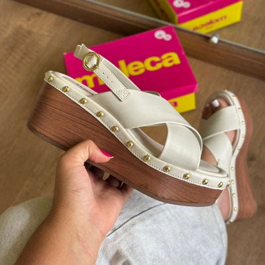 Sandália Moleca Tiras Cruzadas 5566.202