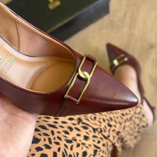 Scarpin Vizzano Detalhe Dourado 1185.1152