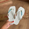 Havaianas Slim Square + Placa Logo + Pin Brasil
