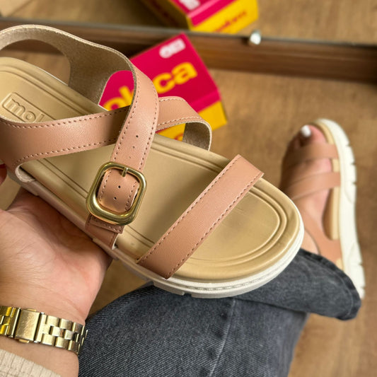 Sandália Moleca Tiras Cruzadas 5565.104