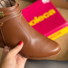 Bota Moleca Coturno Detalhe Dourado 5346.108