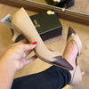 Scarpin Vizzano Salto Baixo Tira Transparente 1122.896
