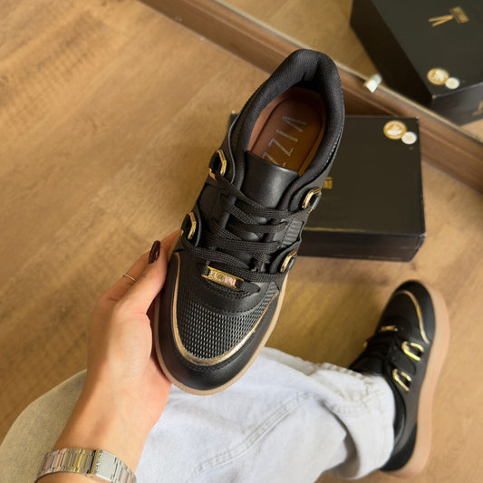 Tênis Vizzano Detalhe Dourado 1444.113