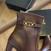 Bota Vizzano Detalhe Dourado Bico Fino 3111.101