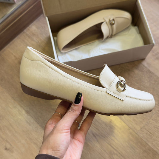 Mocassim Modare Ultraconforto Charm Dourado 7016.1004