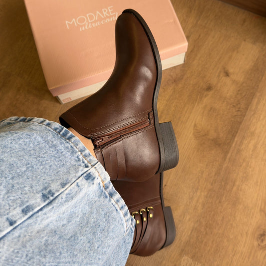 Bota Modare UltraConforto Diário Detalhe Dourado 7057.218