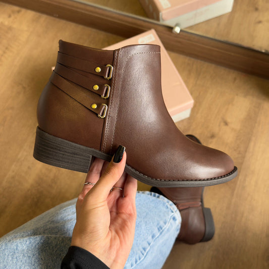 Bota Modare UltraConforto Diário Detalhe Dourado 7057.218