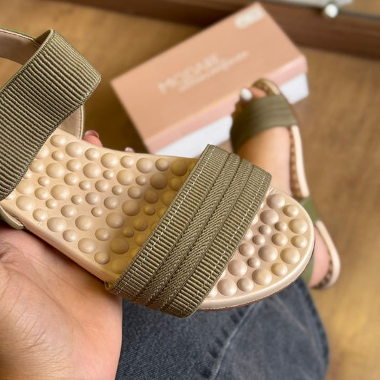 Sandália Modare Pontos De Conforto Detalhe Marca Logo 7163.137