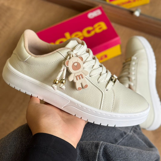 Tênis Moleca Com Chaveiro De Ursinho 5791.124