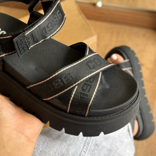 Sandália Colcci Flatform Marca Logo 801.01.03318