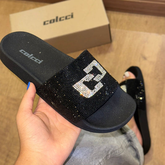 Slide Colcci Bianca Marca Logo 158.01.02358