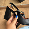 Scarpin Vizzano Salto Bloco Tiras Finas 1482.101