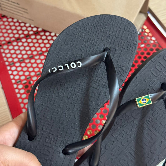 Chinelo De Dedo Colcci + Pin Brasil GRÁTIS