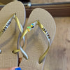 Chinelo De Dedo Colcci Rio 158.01.00901 + Pin Tucano e Coqueiro GRÁTIS