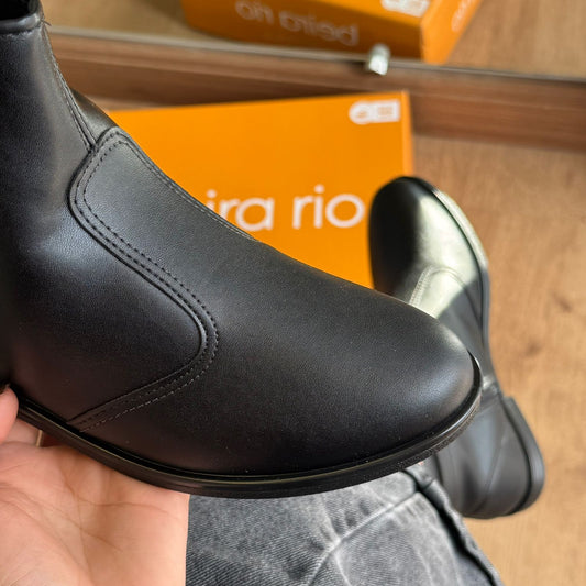 Bota Beira Rio Cano Curto Detalhe Dourado 9085.110